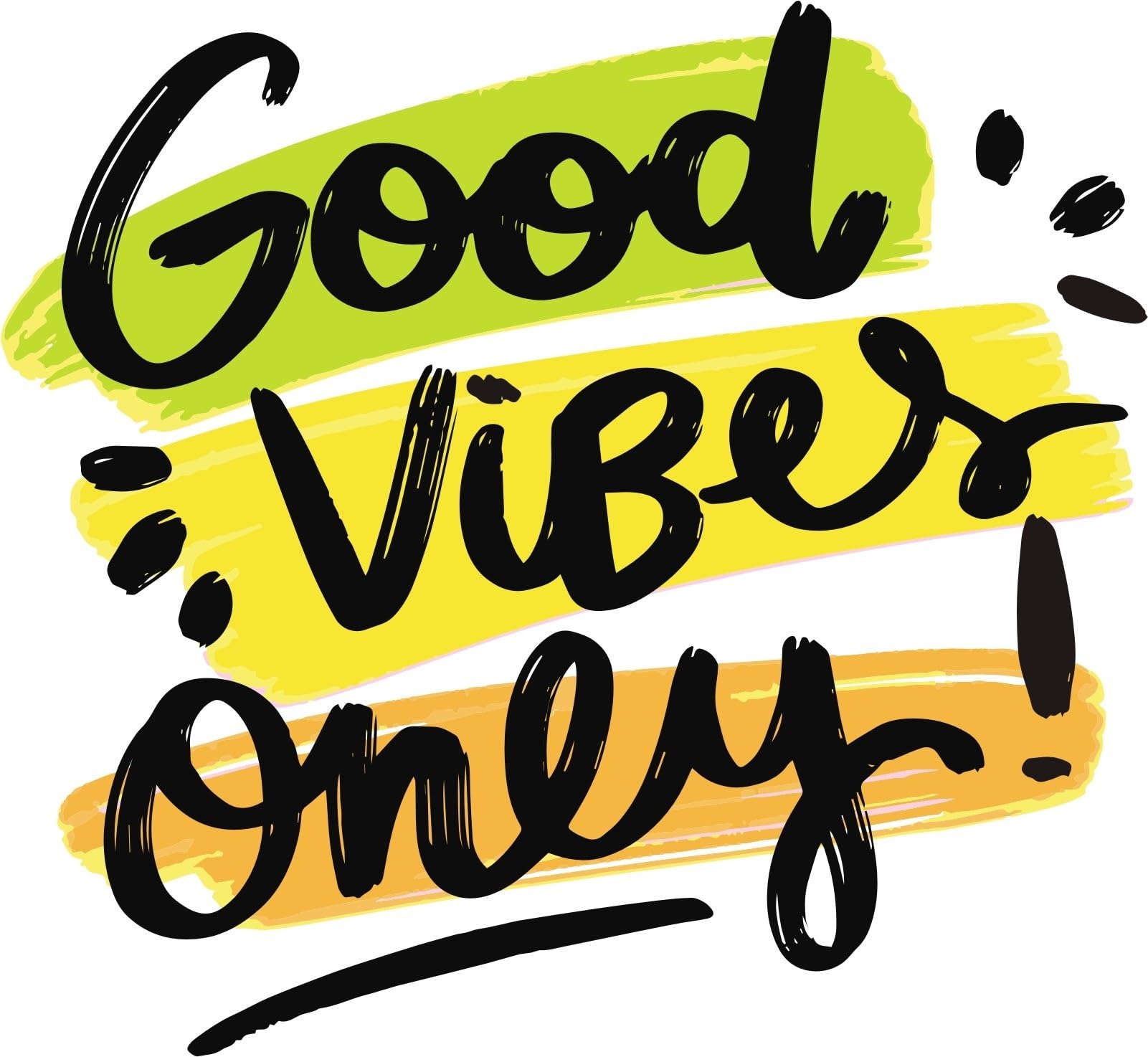INKFENCE 45 cm Good Vibes Only Motivational Quotes for Restaurant & Cafe Gym Wall Sticker Self Adhesive Sticker (Pack of 1) (B0CGRSBGMH) Amazon Price History, Amazon Price Tracker
