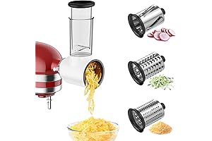 Slicer Shredder Attachment for KitchenAid Stand Mixer – Efficient Salad Maker