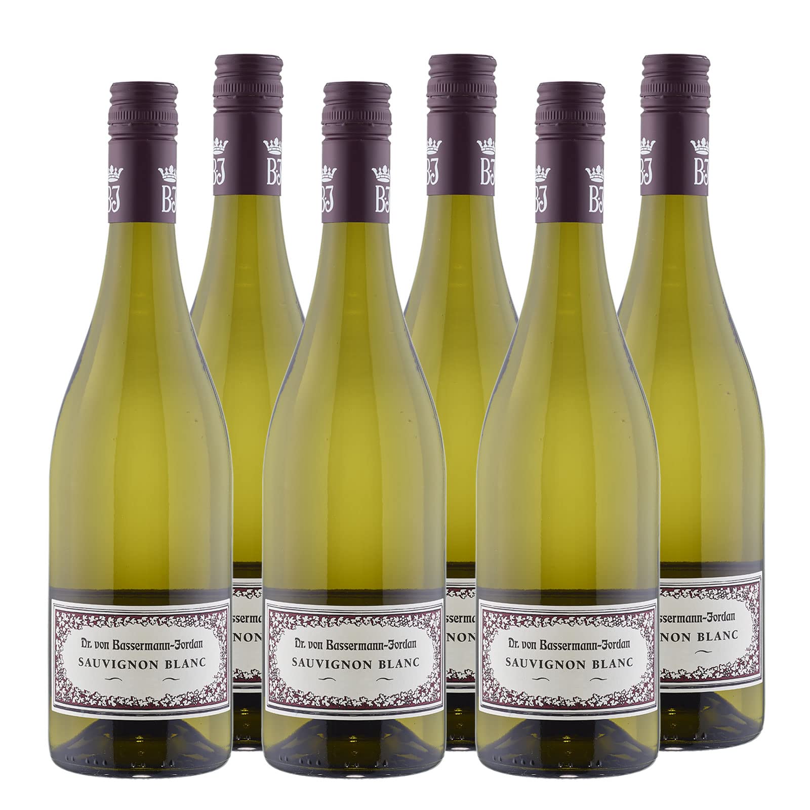 Bassermann Sauvignon Blanc trocken QbA Weißwein Pfalz trocken (6 x 0.75l)