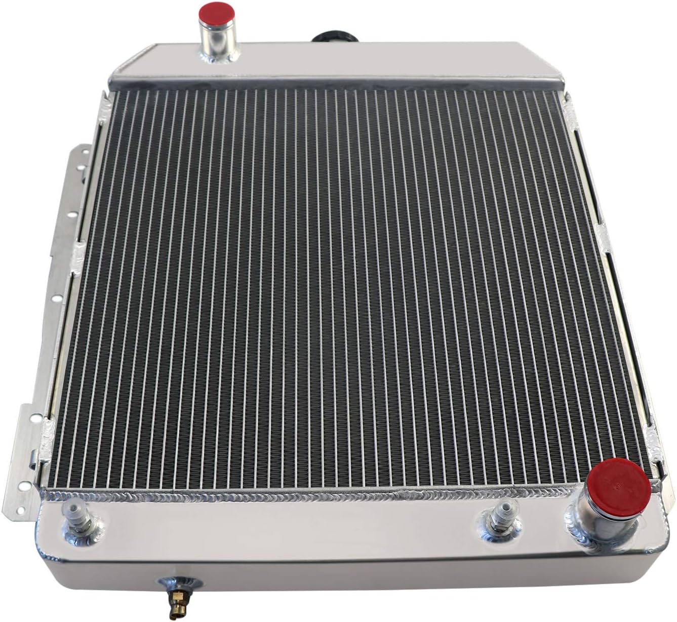 4 Row Aluminum Radiator For 1958 Chevy Impala/Biscayne/Caprice/Bel Air 4.6L V8 A