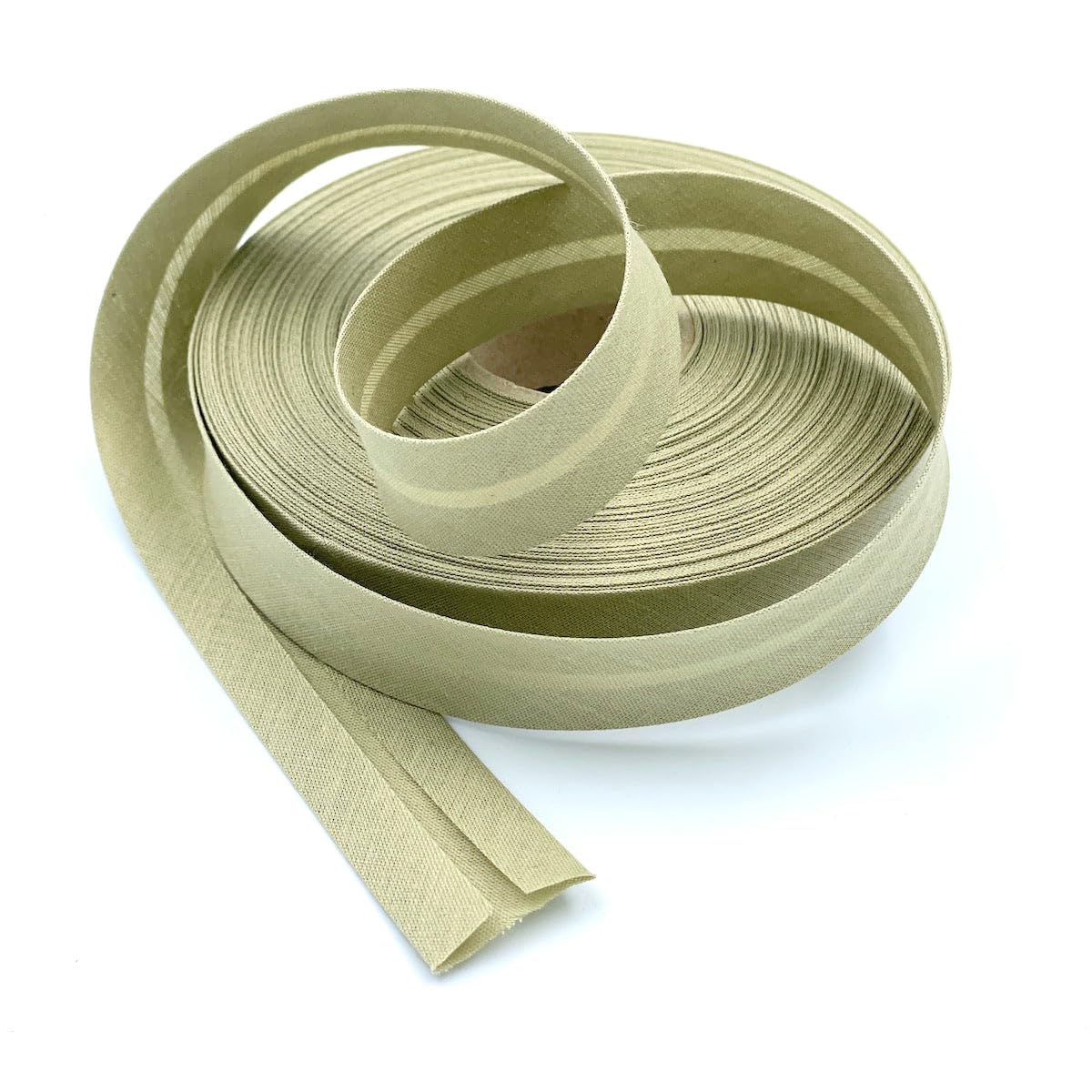 Craft Cult 25mm Wide Plain Bias Binding Tape - 25 Metre Roll (77 - Mushroom)