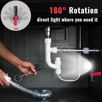 600LM Detailing Light Rechargeable, CRI 95+ Paint Correction Inspection Light with Magnetic Base & Hook, 2700/4500/6500K, Handheld LED Swirl Finder Light for Auto Detailing & Color Matching (1 Pack)