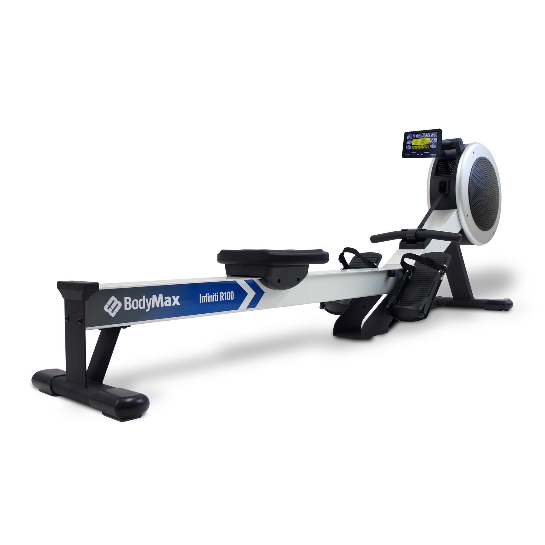 Bodymax Infiniti R100 Super Rowing Machine - Grey