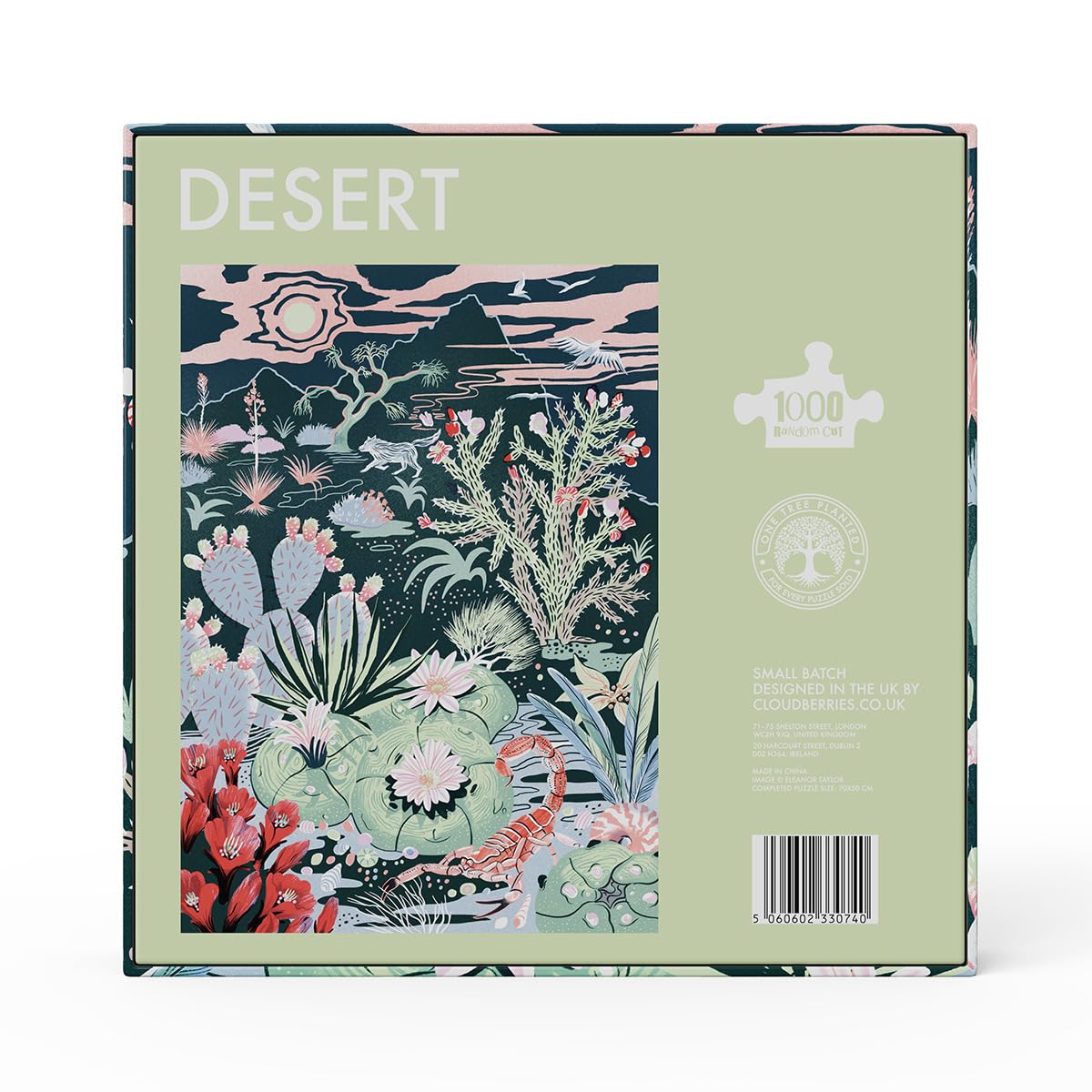 Cloudberries Desert Jigsaw Puzzle, 1000 Piece Random Cut Jigsaw Puzzles for Adults Small Batch by Cloudberries - Image 4