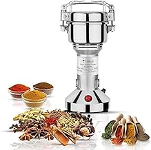 Vivatra Smallest Masala Grinding Machine for Home Use with 100gm Capacity Portable Indian Spice Grinder Machine for Home VI-100(A) (VI-100(A)) Stainless Steel