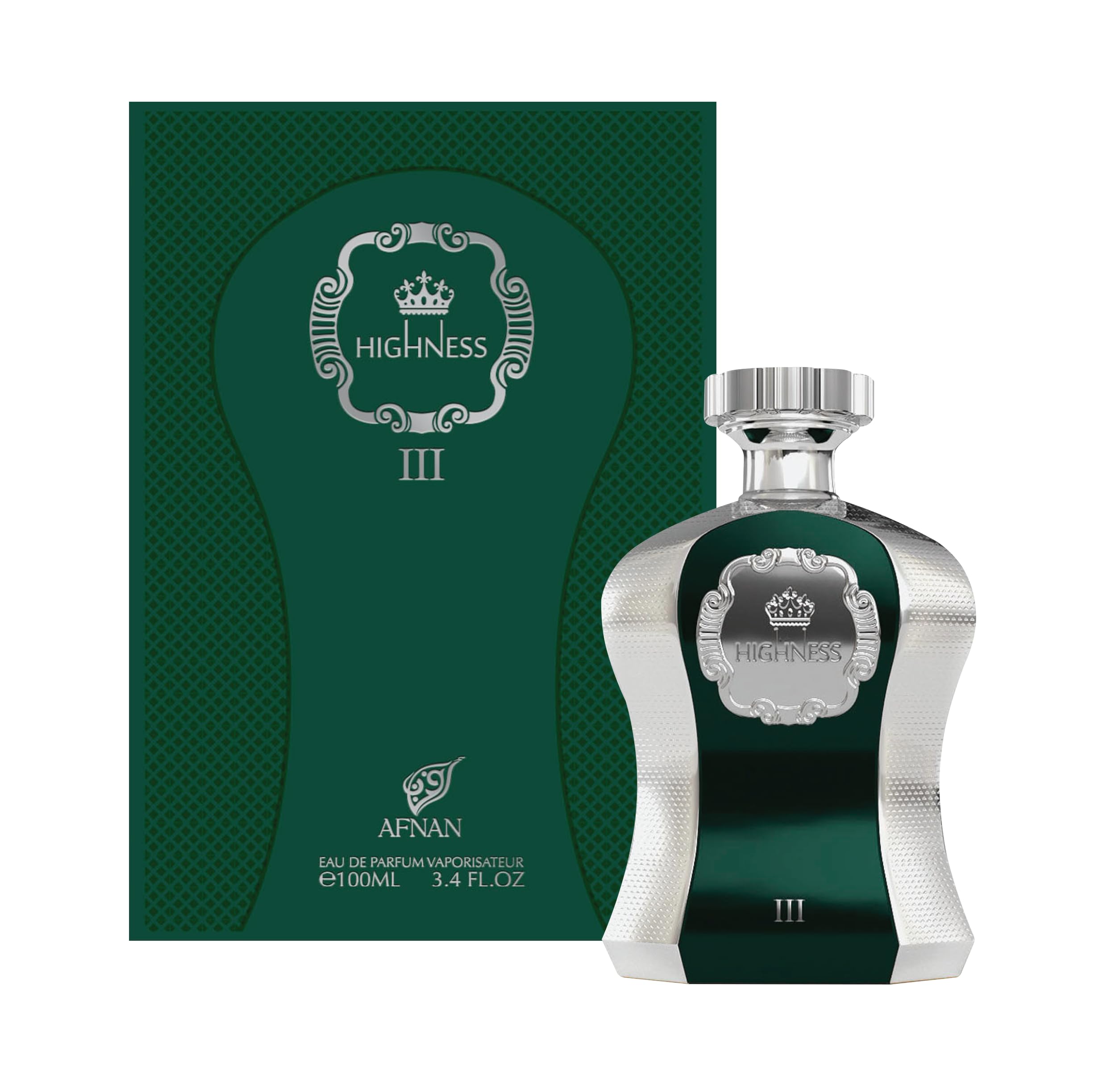Afnan His Highness Green EDP Spray, 100ml Fresh