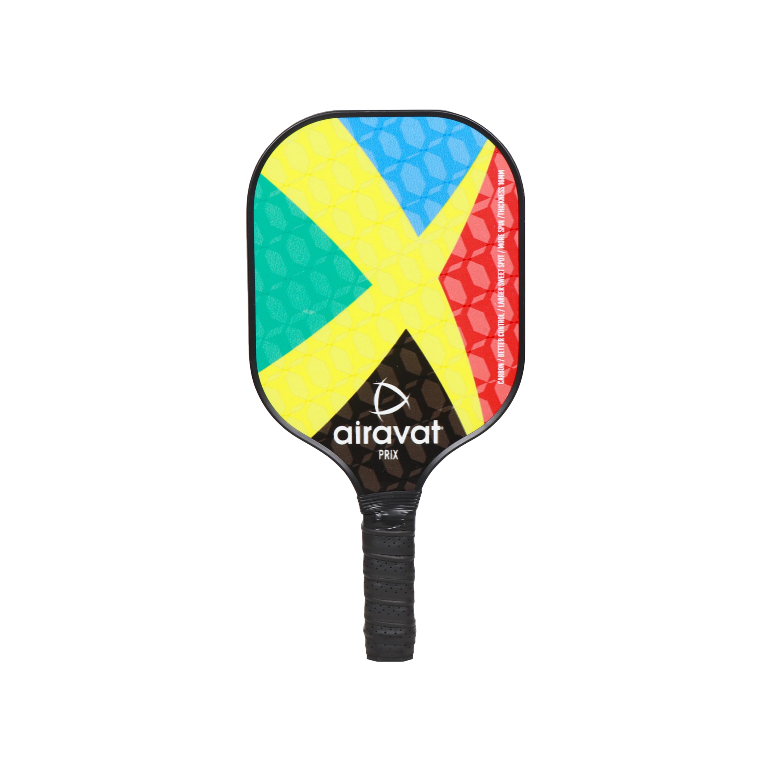 Airavat Prix Pickleball Paddle Racket Pack of 1 Piece for Men & Women Made of Carbon, Lightweight, Comfortable Cushion Grip, Max Spin & Control Pickle Ball Racket, 16mm Thickness (Red) (B0CVFYVP7N) Amazon Price History, Amazon Price Tracker