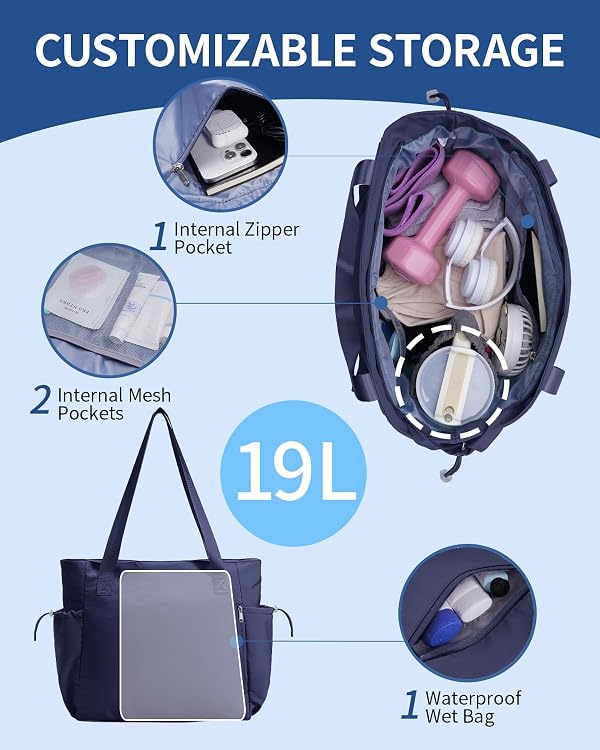 sportsnew Yoga Mat Bag Waterproof Tote Gym Bag Mat Carrier W/Wet Pocket by sportsnew - Used condition - Image 5