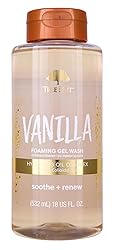 Tree Hut Vanilla Foaming Gel Wash, Hydrating & Moisturizing Body Wash with Shea Butter & Nourishing Essential Oils, Daily Cleanser for Soft Smooth Skin, 18 fl oz