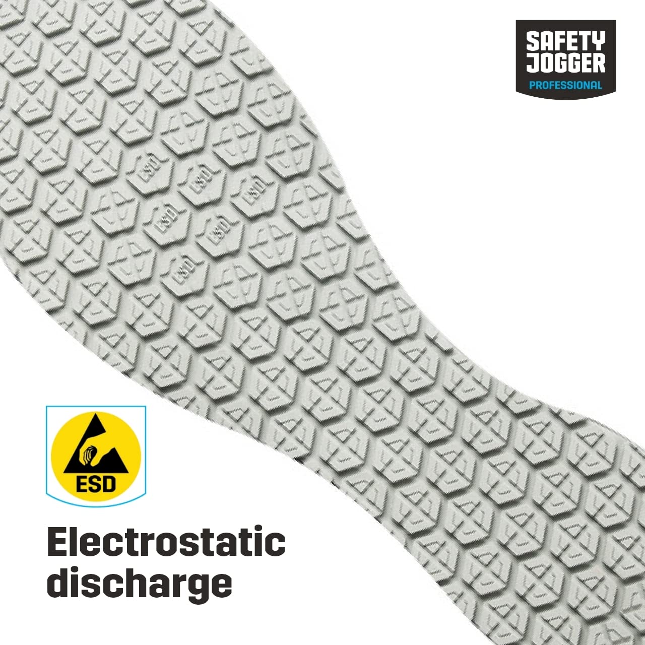 SAFETY JOGGER Chaussure de Sécurité pour Femme - Nilda - Chaussure de Travail Légère et Confortable avec Scratch - Idéales pour Infirmières et Cuisine - Antidérapantes - Oxypas