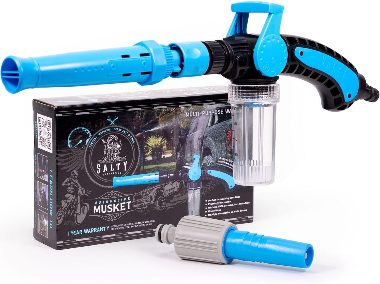 Salty Captain Hose Foam Blaster Professional Car Wash