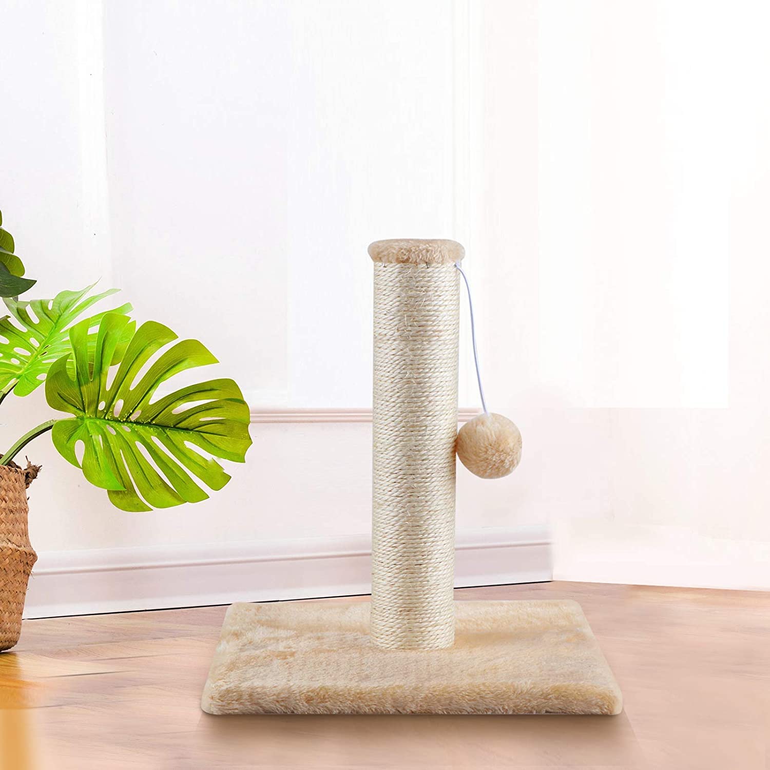 Buy PetNest 12'' Cat Scratching Posts,Cat Trees with Hanging Ball,Claw Scratcher,Sisal Rope and