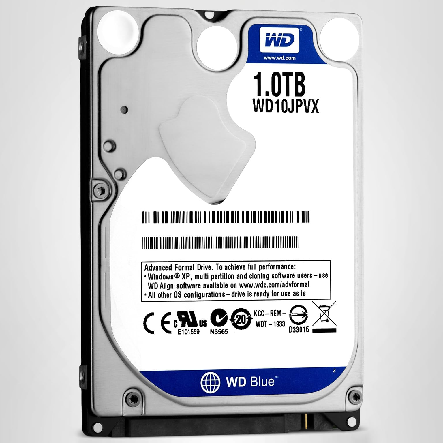 【使用90h】2.5インチHDD 5TB WD Blue【大容量・正常動作品】 WDブルー 2.5インチ 1TB SATA3.0 5400rpm 2年保証