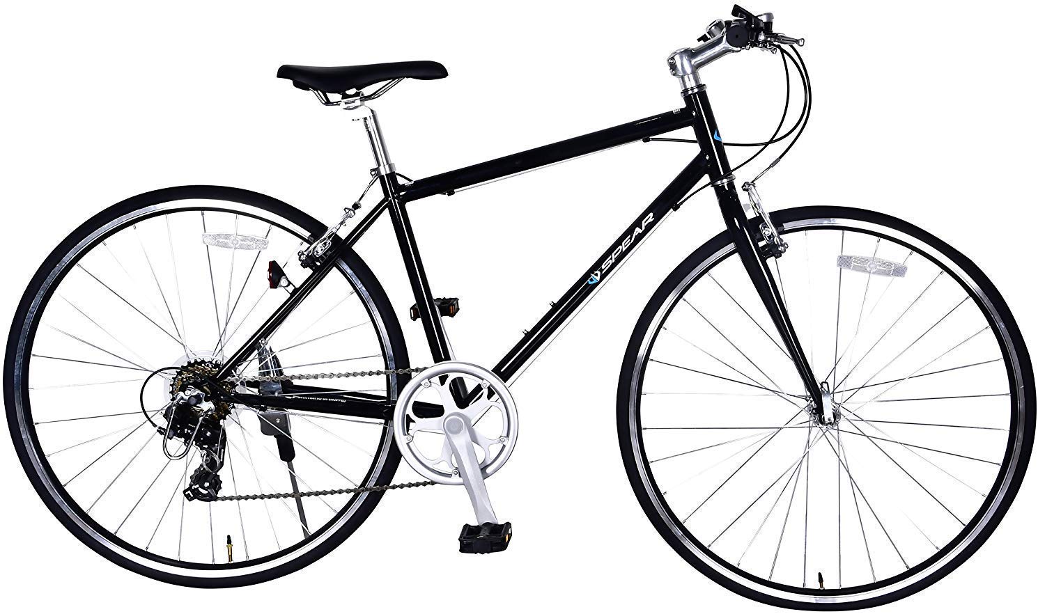 SPEAR(スペア) 700C シマノ6速 430mm クロスバイク spc-267-bk.jpg