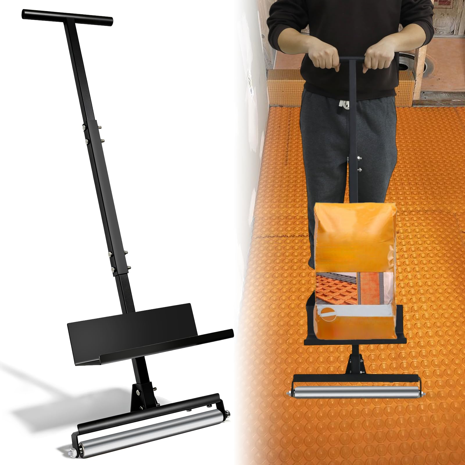 Photo 1 of Embedding Roller for Ditra, for Vinyl/Carpet/Linoleum/Sheet/Cork Flooring Installation