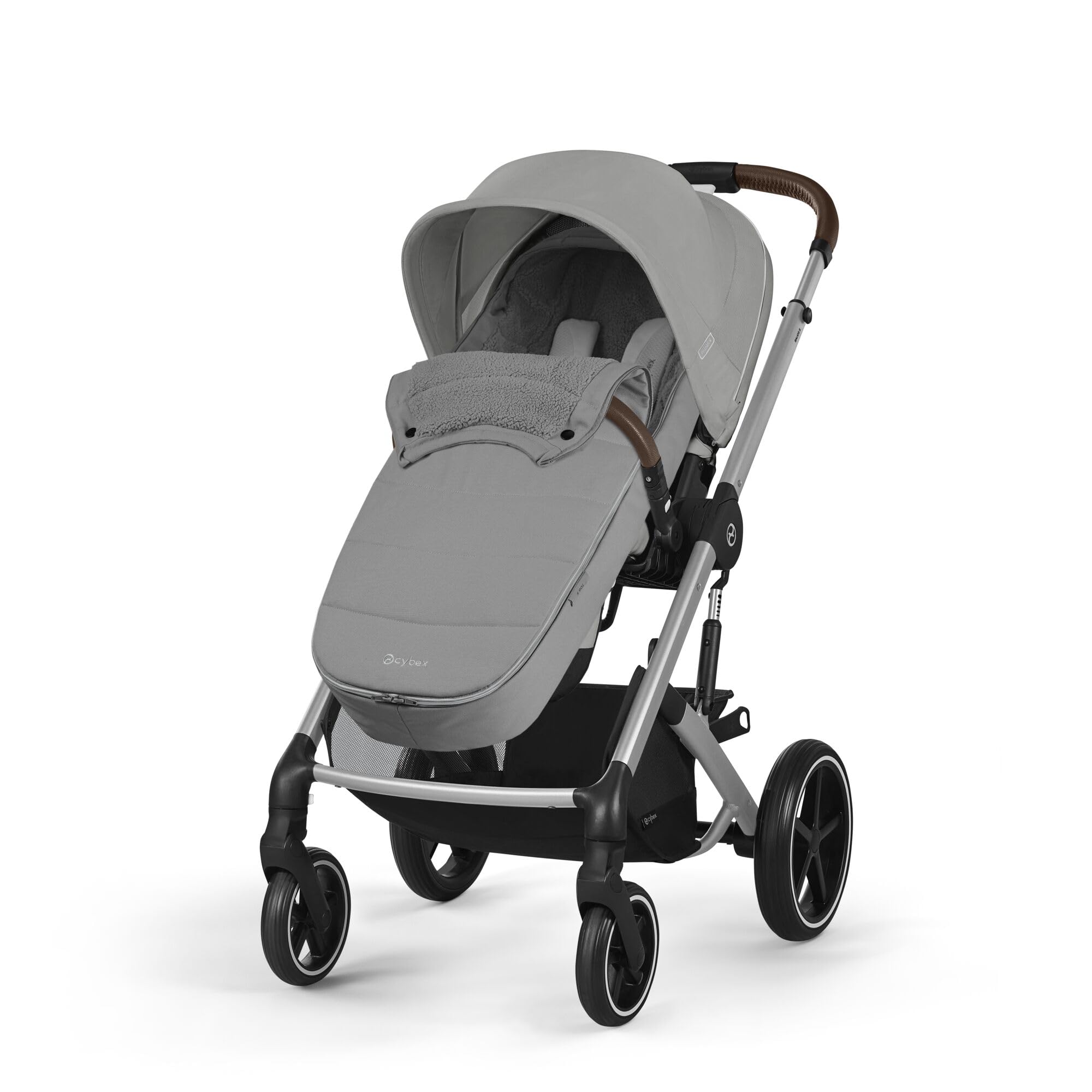 CYBEX Gold, Saco para Cochecito de Bebé, Para Niños de 6 Meses a 3 Años, TOG 5, Cálido e Impermeable, Gris