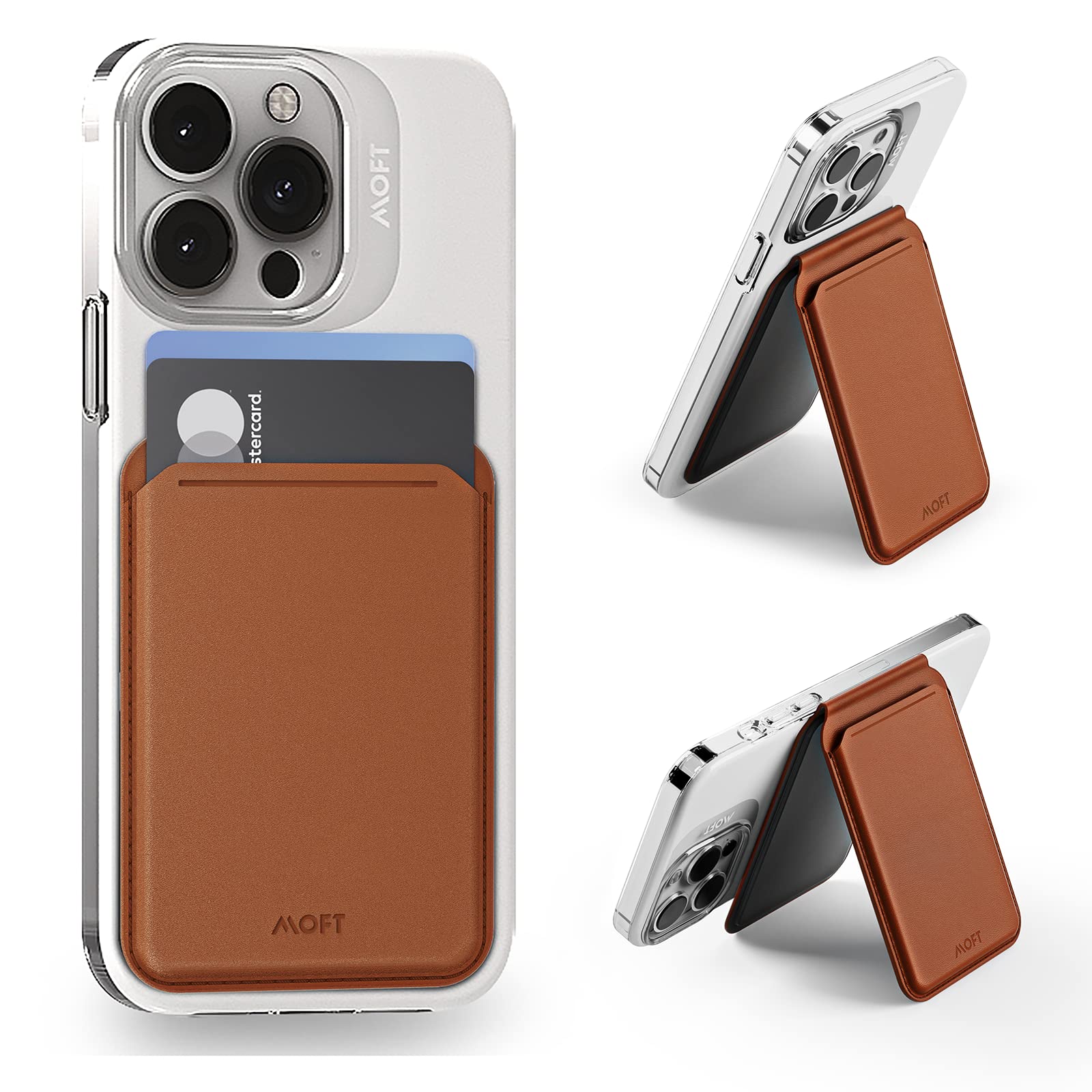 MOFT Magnetische Handy-Brieftasche Mit Standfunktion – Schlank, Praktisch & Für IPhone 12-15