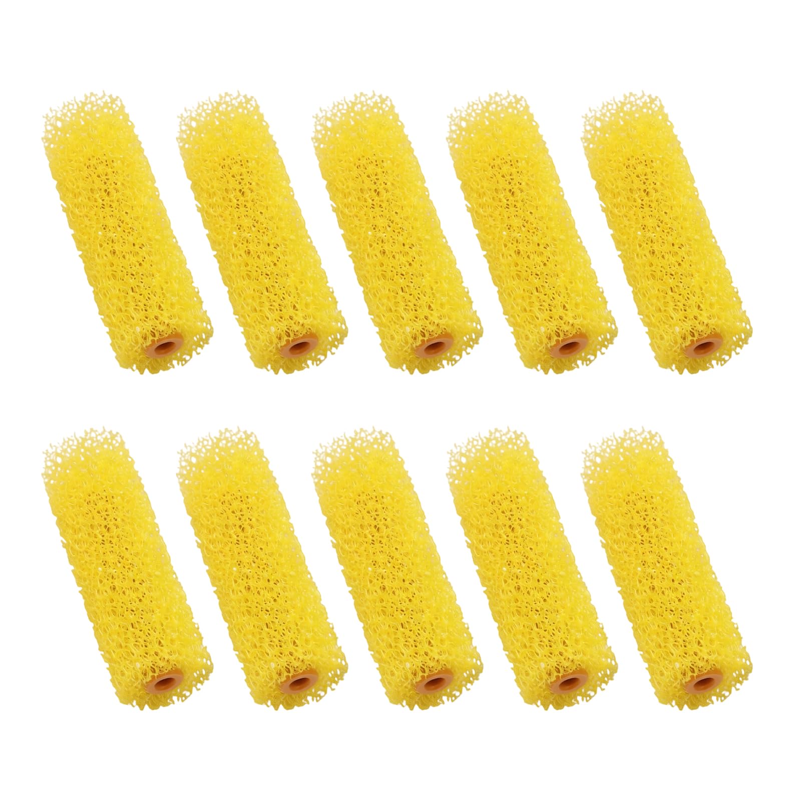 Professional Sponge Cleaning Rollers 10 Pack Foam Paint Roller 4inch Brush for Detailed Work Foam Paint