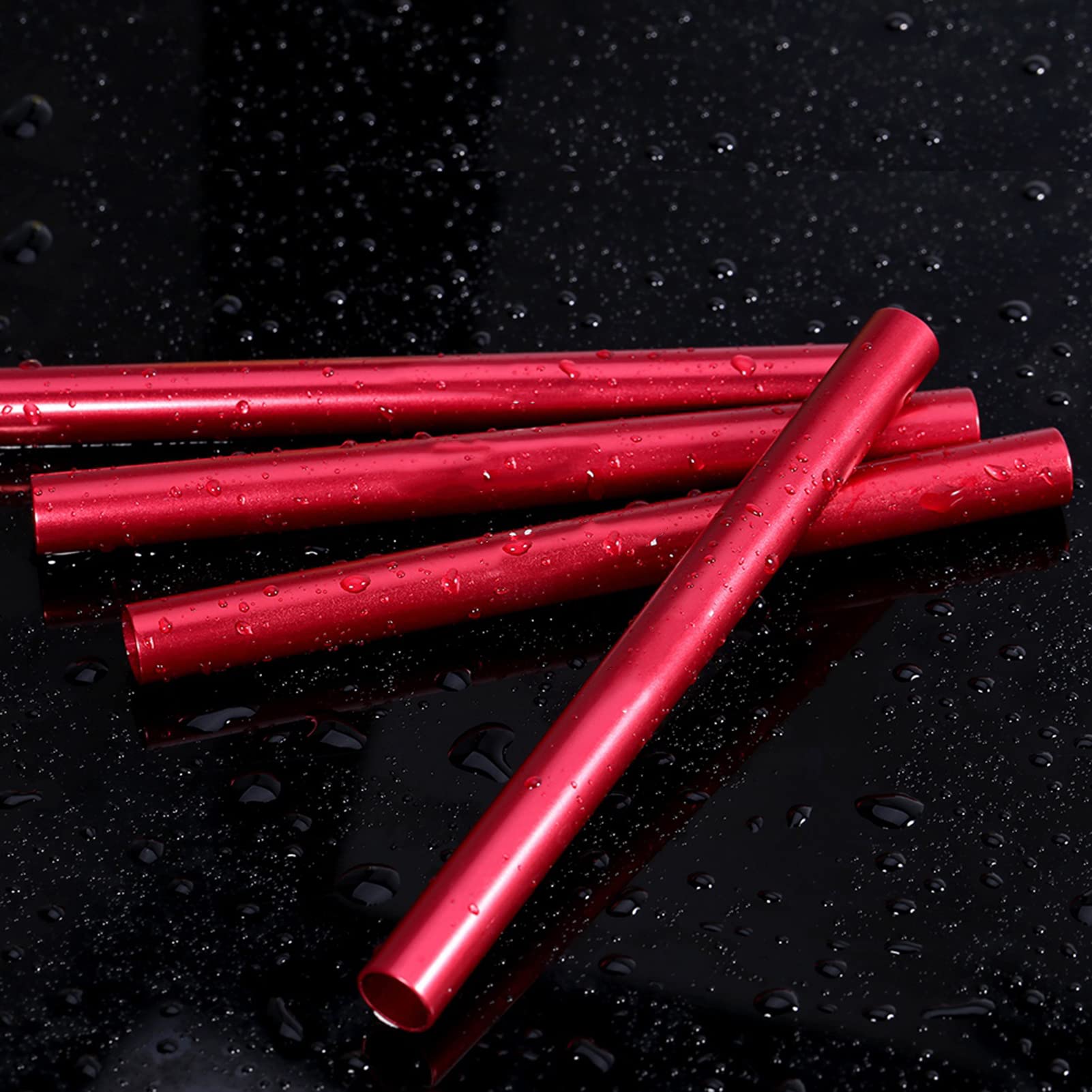 Zeltstangen-Reparaturhülse, 4 Stück, Aluminiumlegierung, Zeltstangen-Reparaturset, Ersatz-Reparatur-Notfallrohr Für Durchmesser 7,9–8,5 Mm