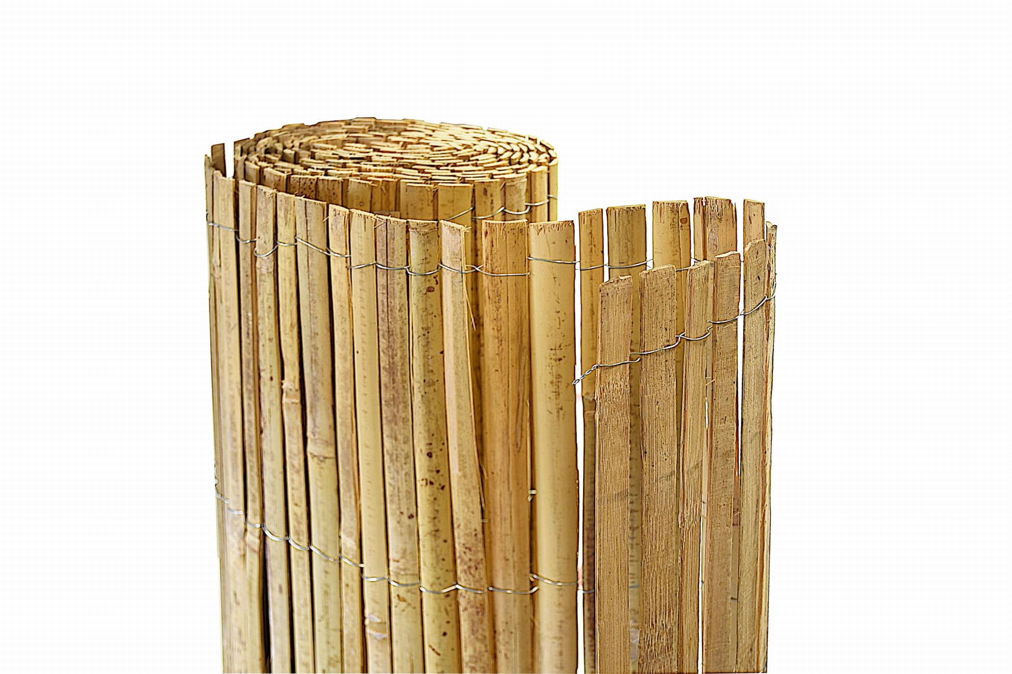 Canisse en bambou pour balcon Dixiestore brise-vue extérieur 1,5x5m
