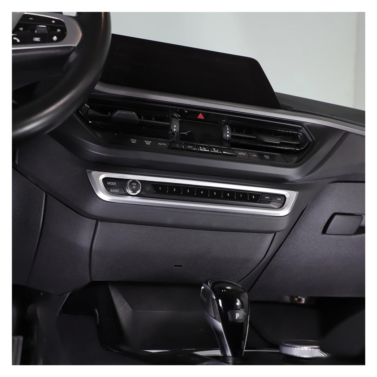 Para Serie 1/2 Para F40 Para F44 2020+ Elevador Vidrio Para Automóvil Consola Central Salida Aire Reposabrazos Caja ABS Panel Interior Automóvil