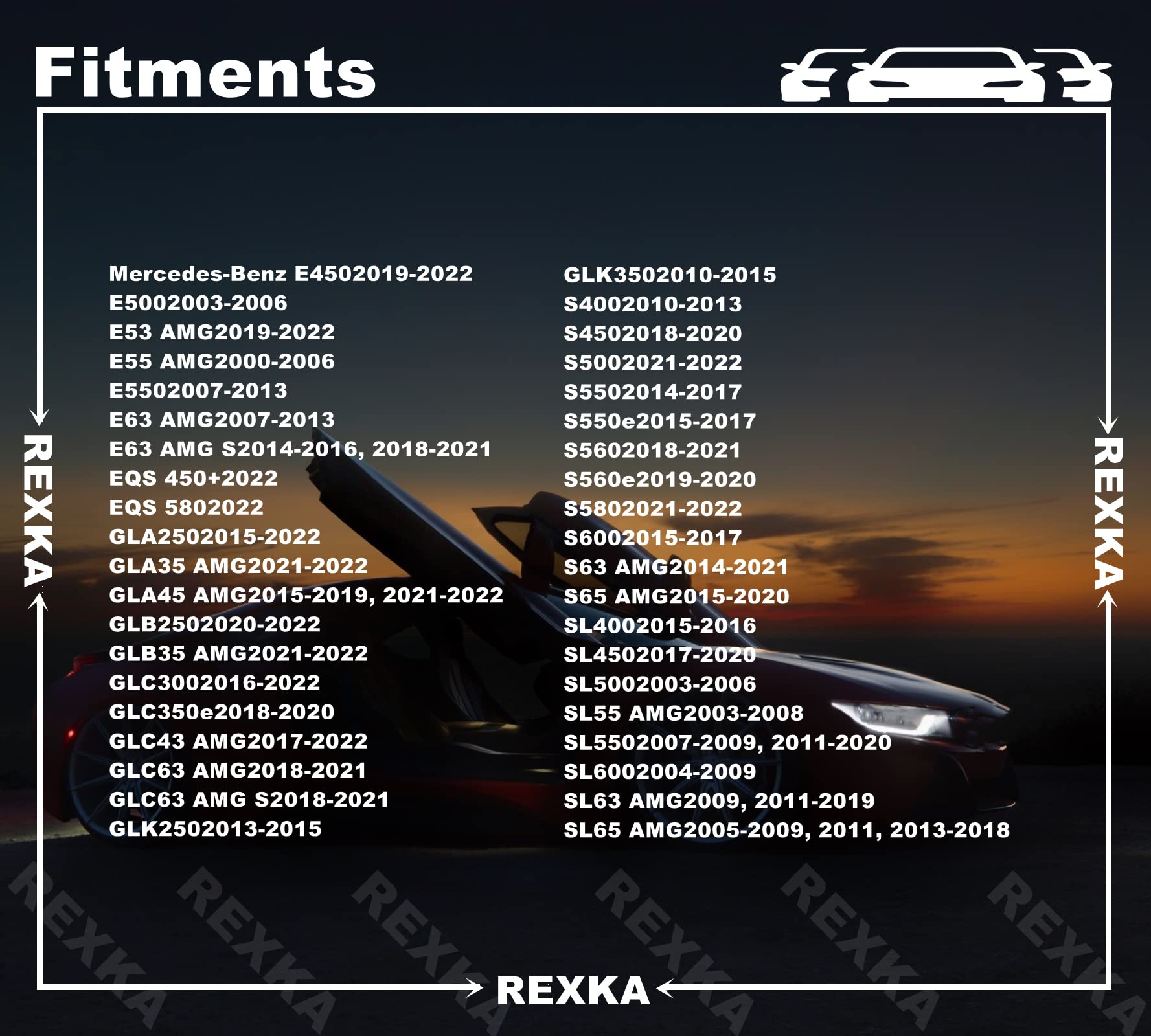 Amazon.com: Rexka 10pcs Under Cover Wheelhouse Liner Sheet Metal  