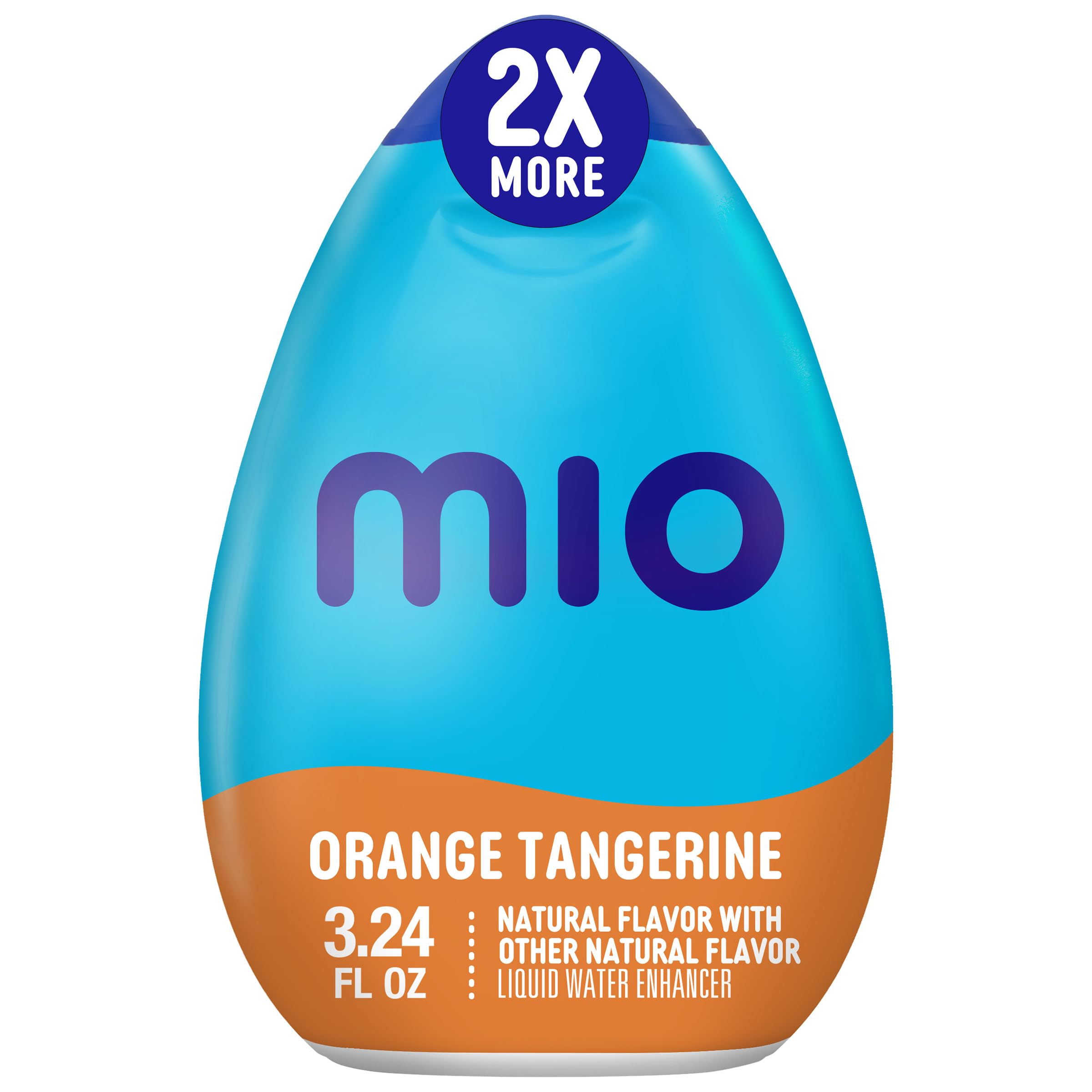 MioVitamins Orange Tangerine Naturally Flavored Liquid Water Enhancer 1 Count 3.24 fl oz