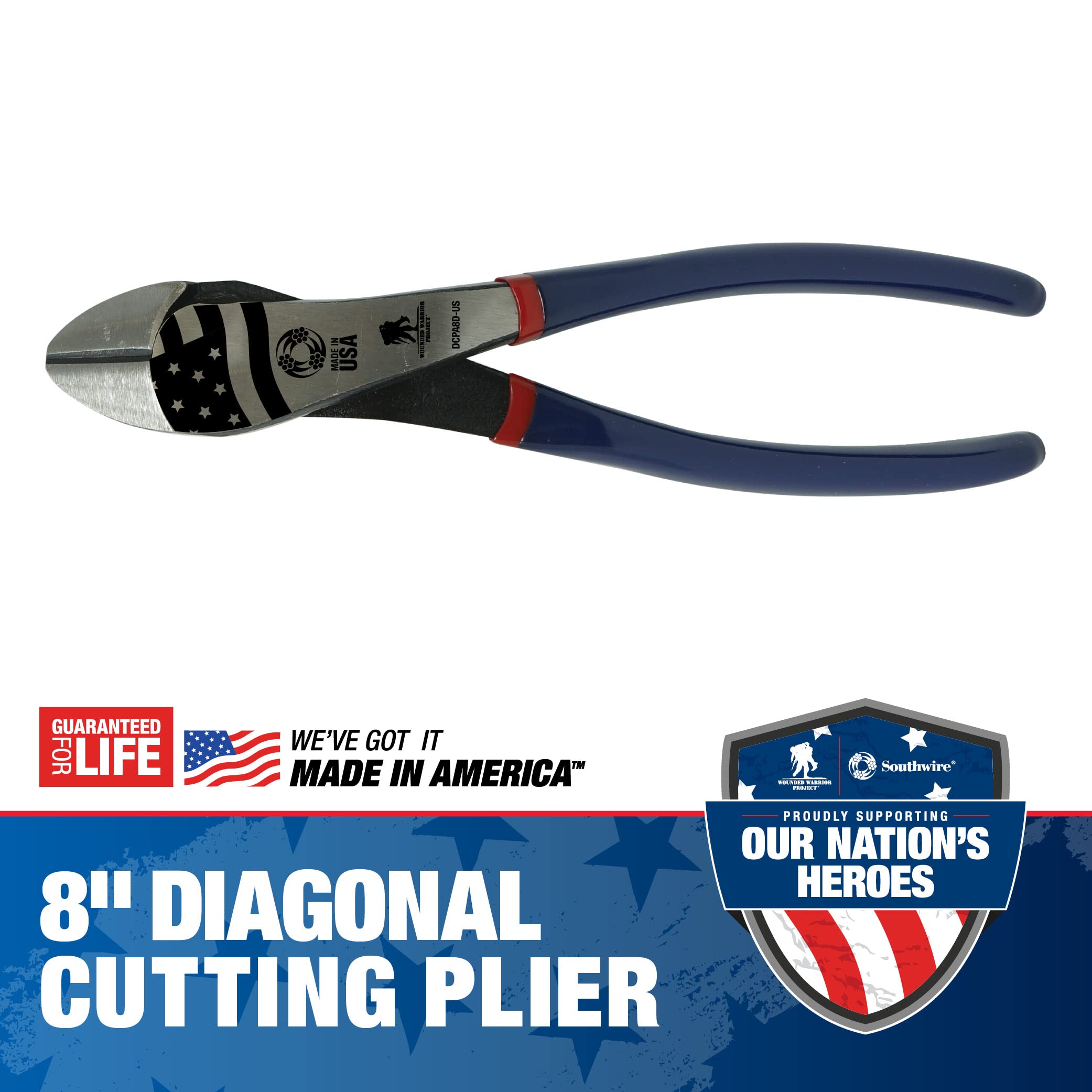Southwire - 64807540 Tools & Equipment Diagonal Cutting Pliers (DCPA8D-US)