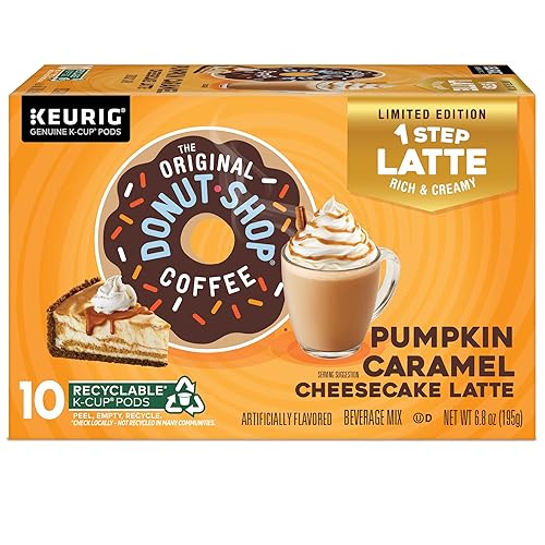 Miniatura 9 de The Original Donut Shop - Cápsulas Keurig Single Serve K-Cup con leche y caramelo de calabaza, 60 unidades
