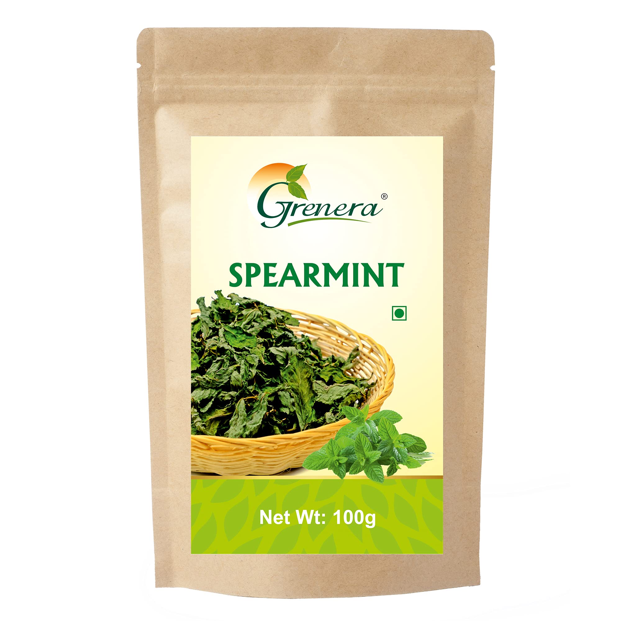 Grenera Spearmint Herbal Tea for PCOD and PCOS | Cure Facial and Acne Due to Hormonal Imbalance (100 grams) (B096ZW715T) Amazon Price History, Amazon Price Tracker