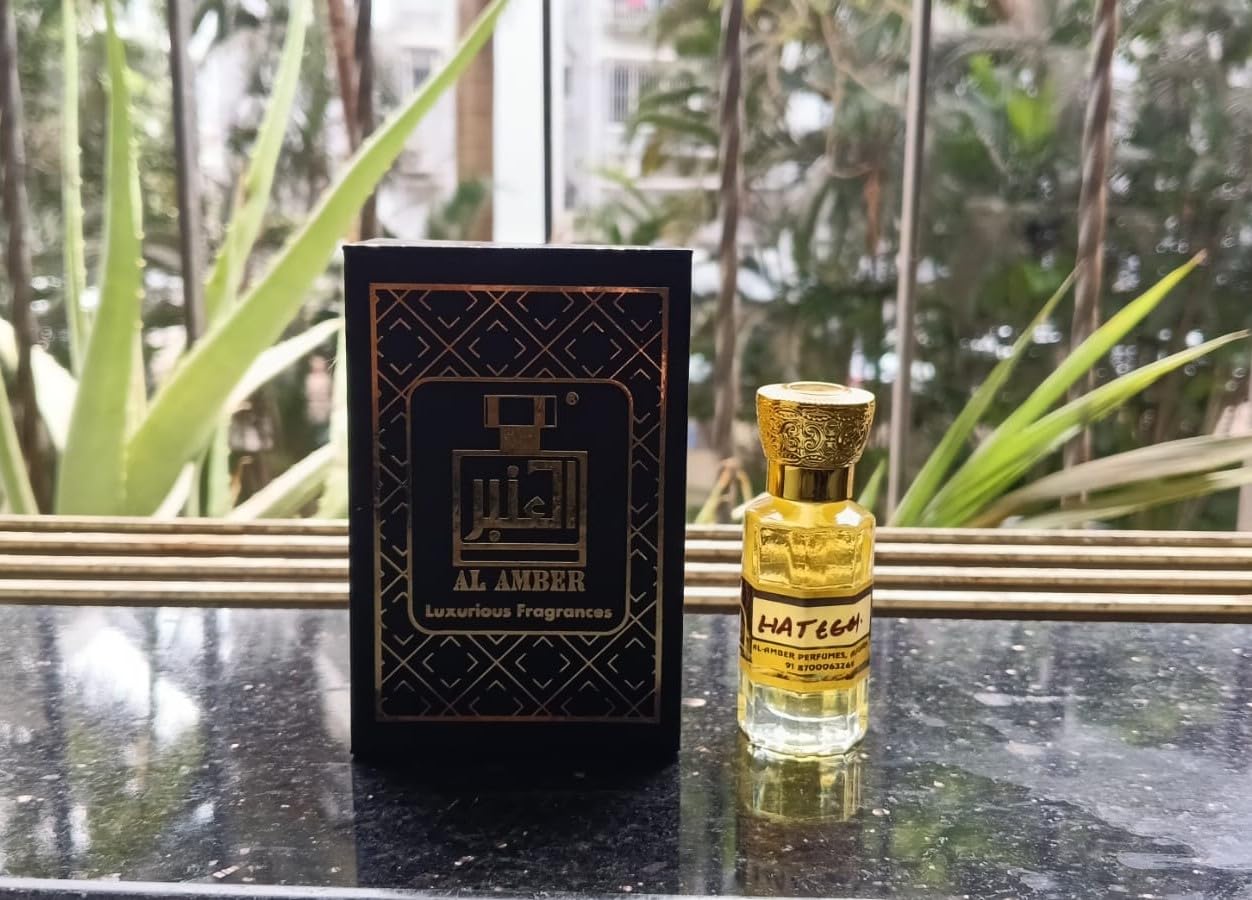 Hateem Luxury Attar – 6ml | Long-Lasting, Elegant Fragrance for Men & Women | Ideal for Prayer & Daily Use | Non alcohol | Alcohol Free Roll-On Attar Perfume-image-19