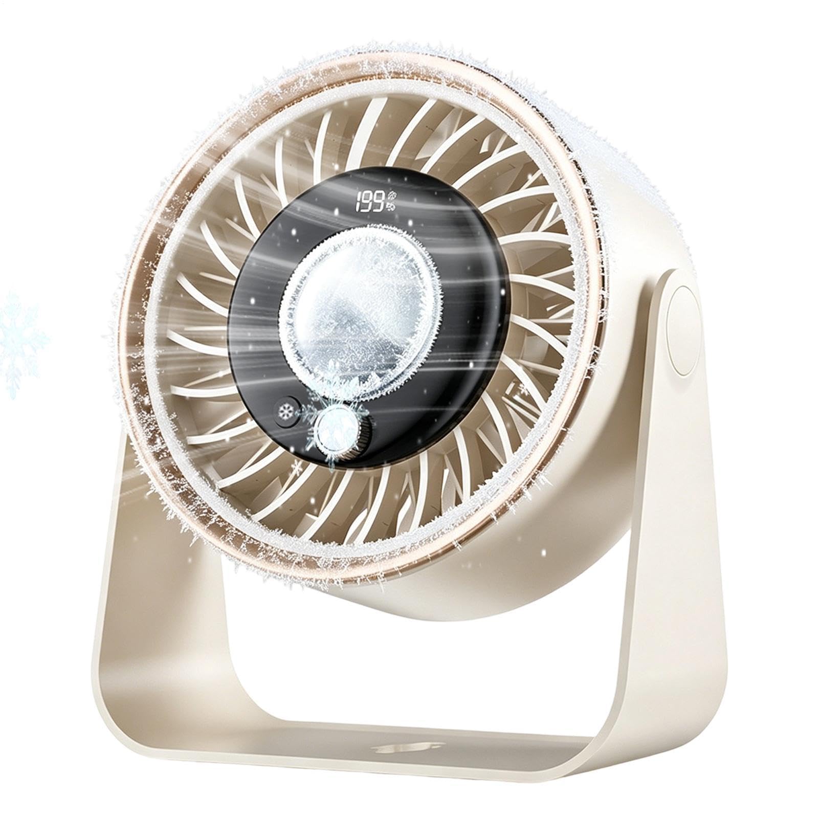 Ventilateur rafraîchissant puissant et silencieux avec batterie autonome
