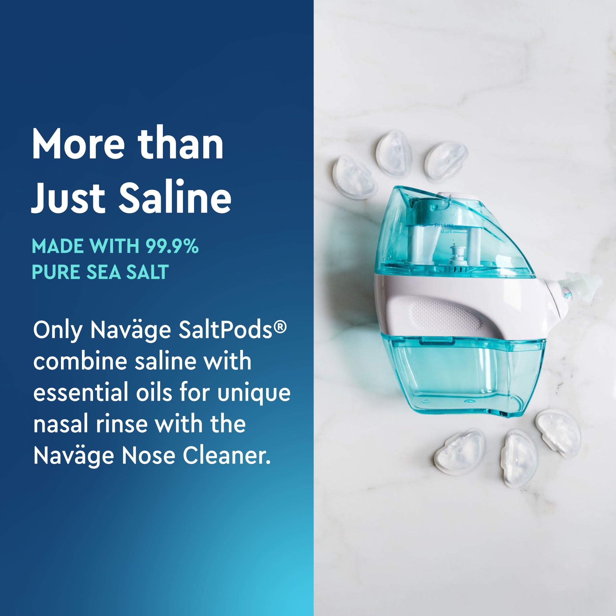 Navage® SaltPods Refills, Original Sea Salt Formula, 90 Count — Amazon image 7