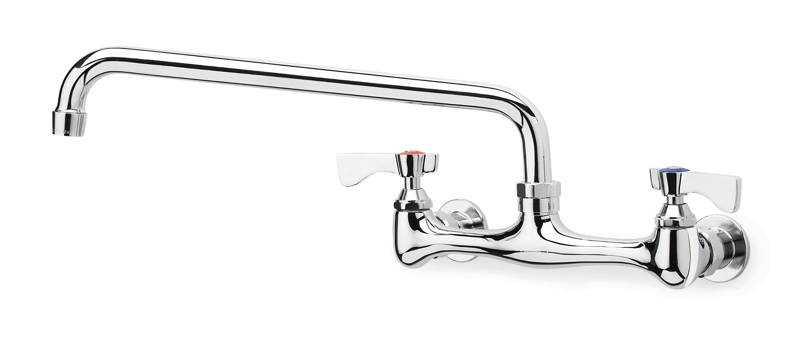 KrowneSilver Series 8" Center Wall Mount Faucet, 14" Spout, 12-814L