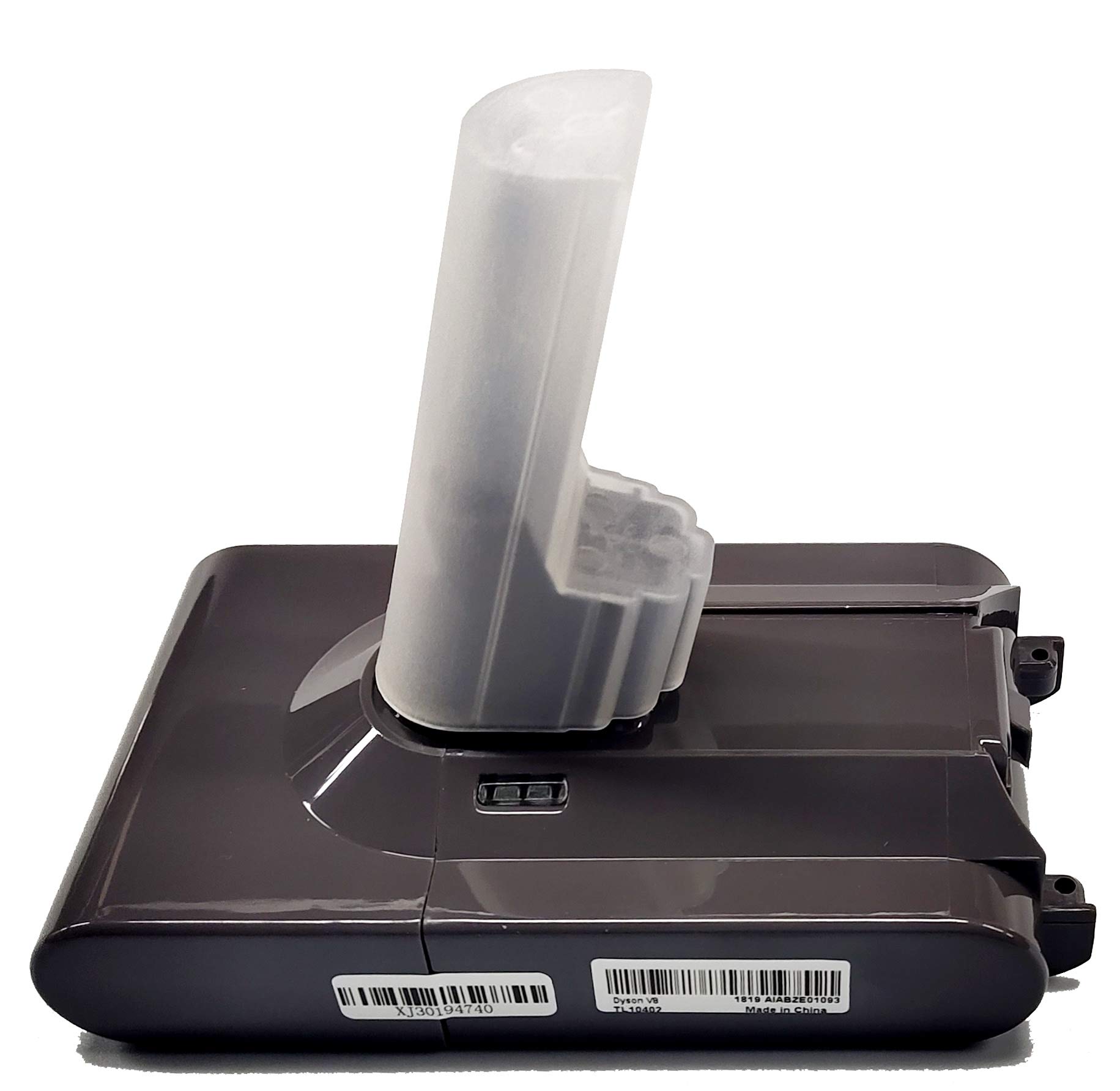 V8 - Batteria di ricambio per Dyson-V8, compatibile con aspirapolvere a mano Fluffy in fibra di carbonio SV10, senza fili, DysonV8 Absolute, Animal, Motörhead, 21,6 V, 4,0 Ah