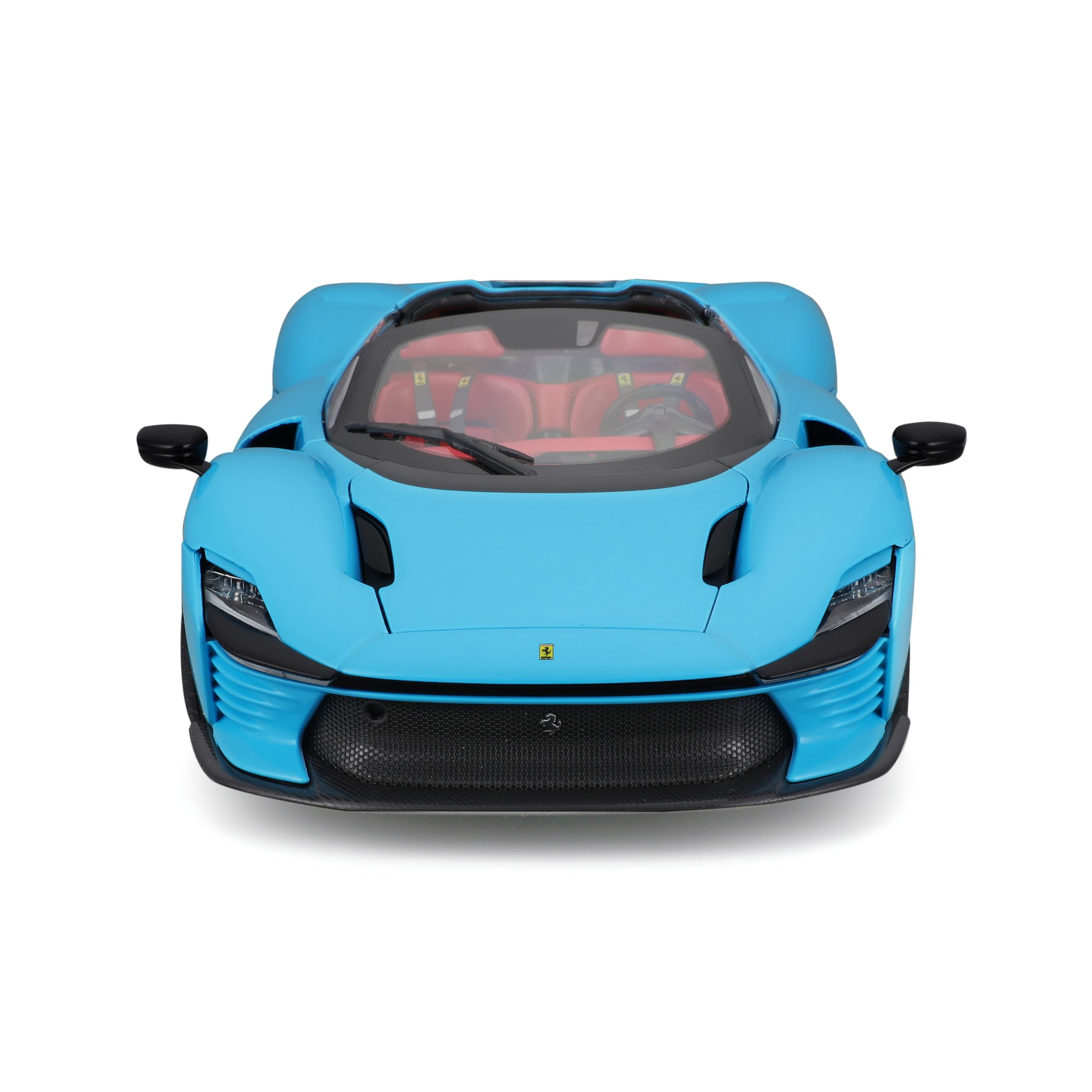 Bburago "Signature Serie Daytona SP3, blau - Supercar Modellauto 1:18 Die-Cast Originalgetreues Sammlerauto Spielzeugauto mit beweglichen Elementen, ab 14 (18-16912BL)