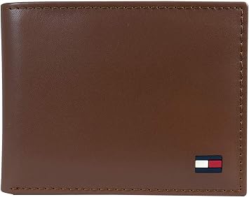 Leather Wallet with RFID Protection by Tommy Hilfiger