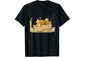 The Fishing Frog Toad Vintage T-Shirt: A Gift for the Amphibian Enthusiast