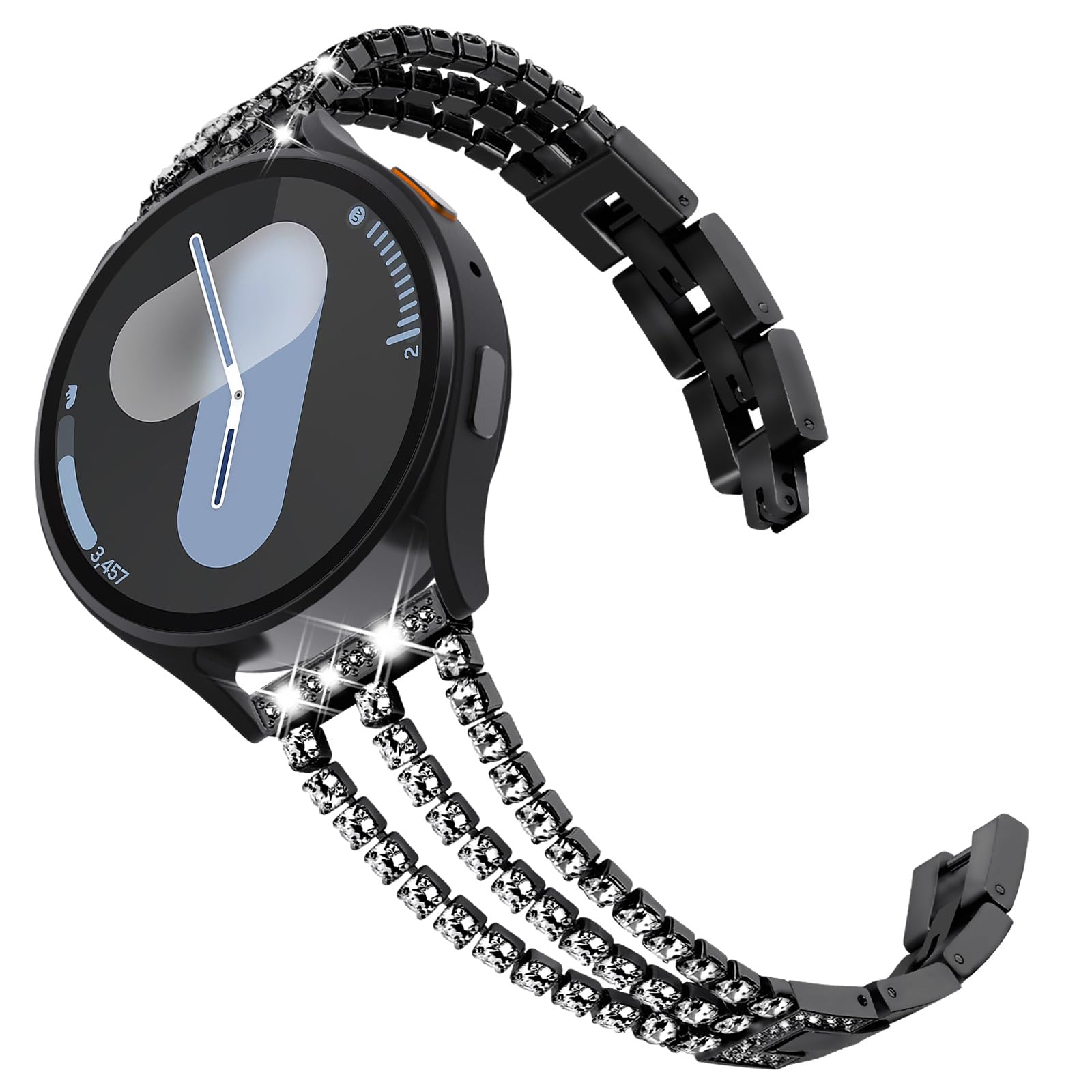Amazon.com: Surace Galaxy Watch 40mm Band with Bling Diamond Links
