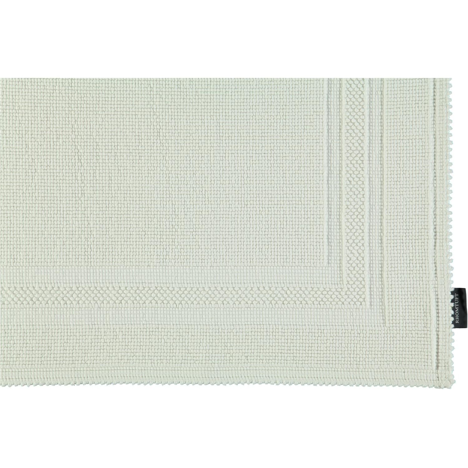 RHOMTUFT Badematte Gala Weiss - 01 70x120 cm
