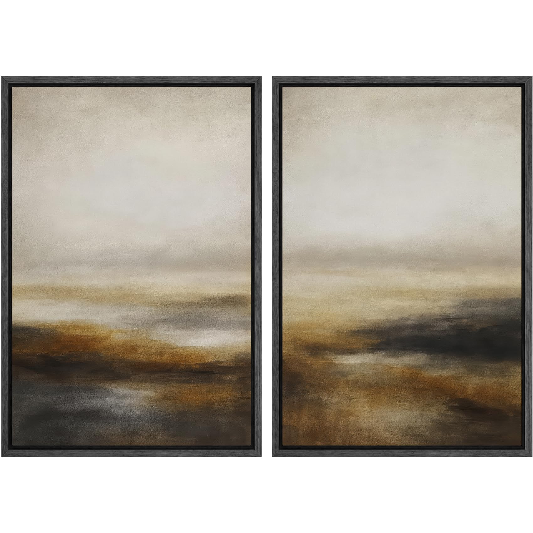 SIGNFORD Framed Canvas Print Wall Art Set