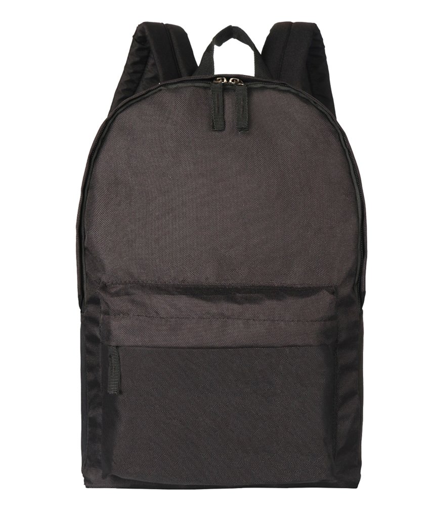 Collect Beauty Chic Solid Basic Backpack for school book bag Casual Daypack For Teens BTK2-BK