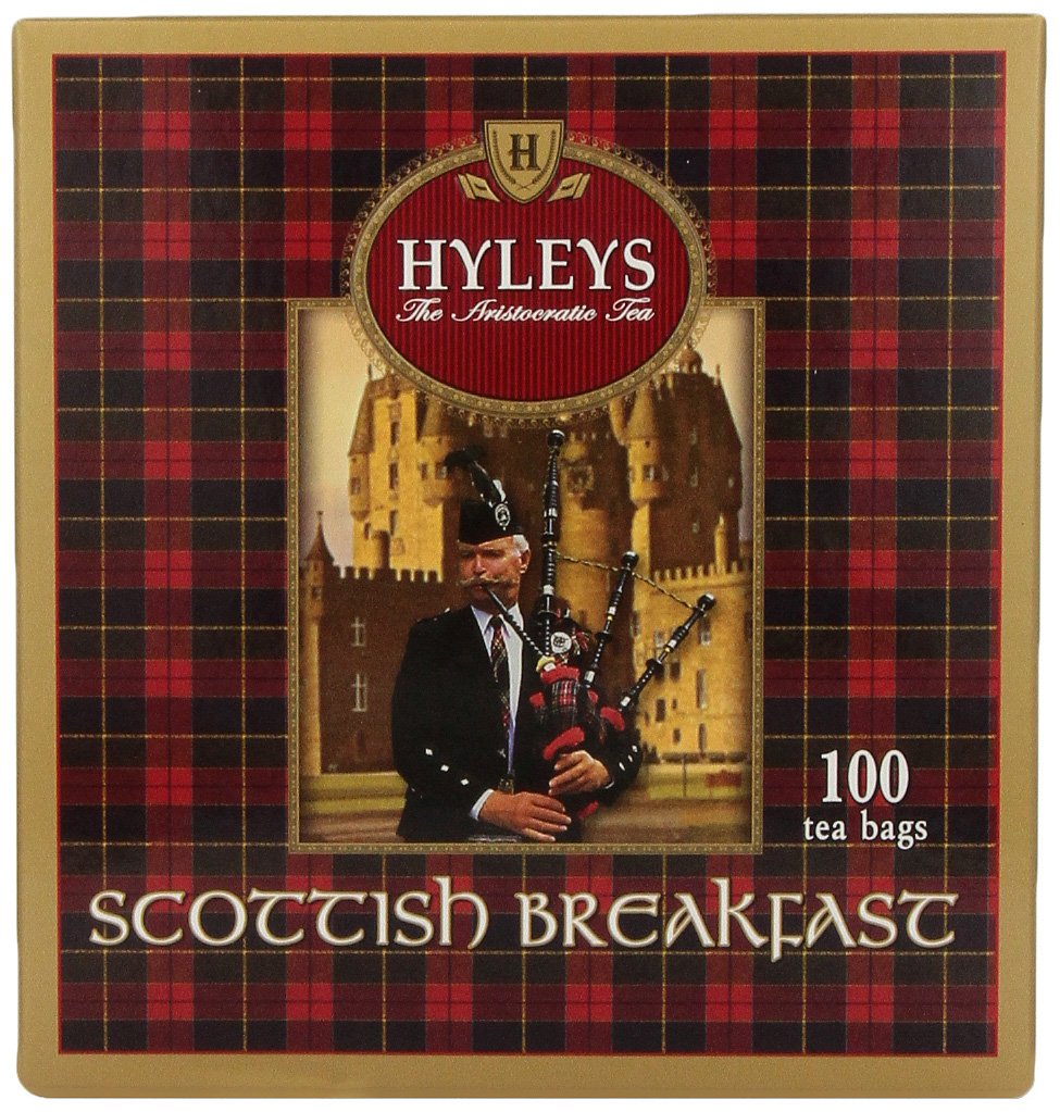HYLEYSAristocratic Black Tea - Scottish breakfast - 100 Tea Bags (5.29 oz)