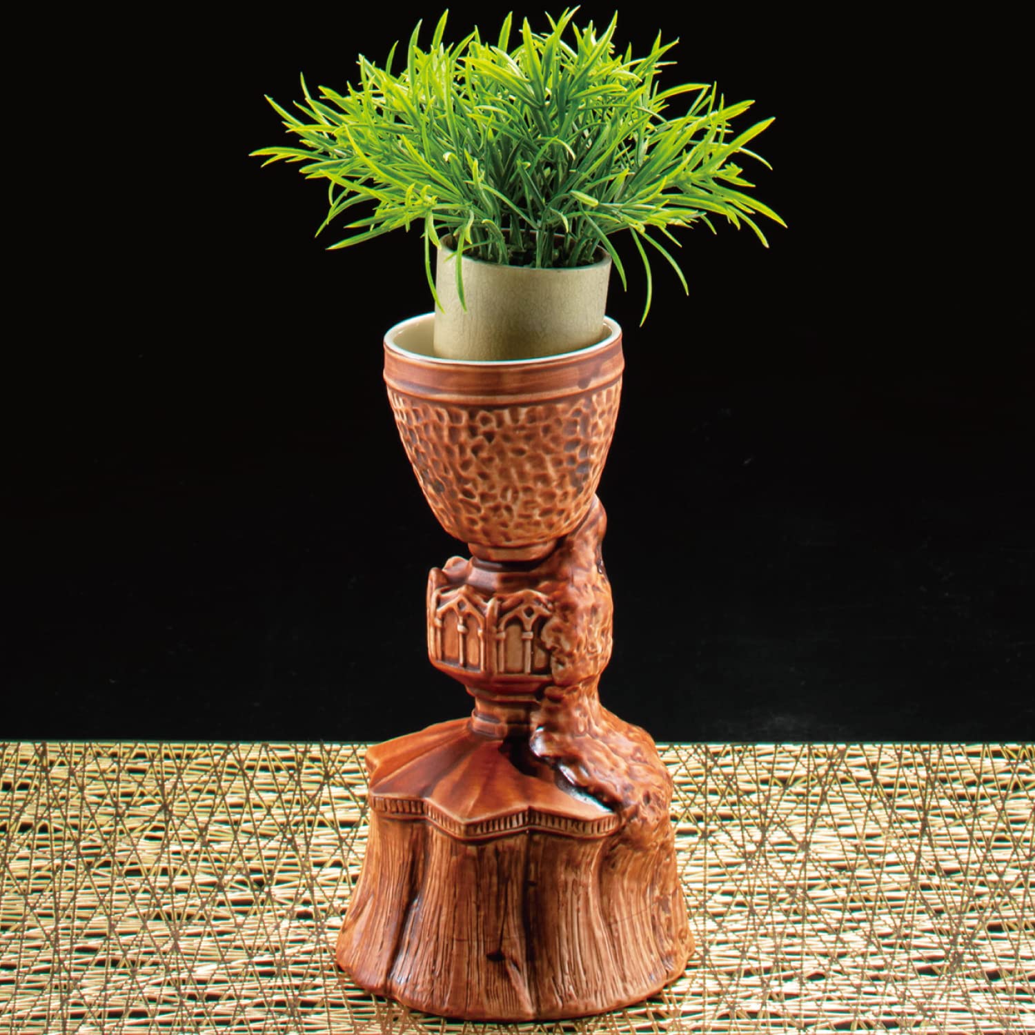 ● ハリーポッター 炎のゴブレット 聖杯 ピューター 錫 グラス インテリア ○ ハリーポッター 炎のゴブレット 聖杯 ピューター 錫 グラス