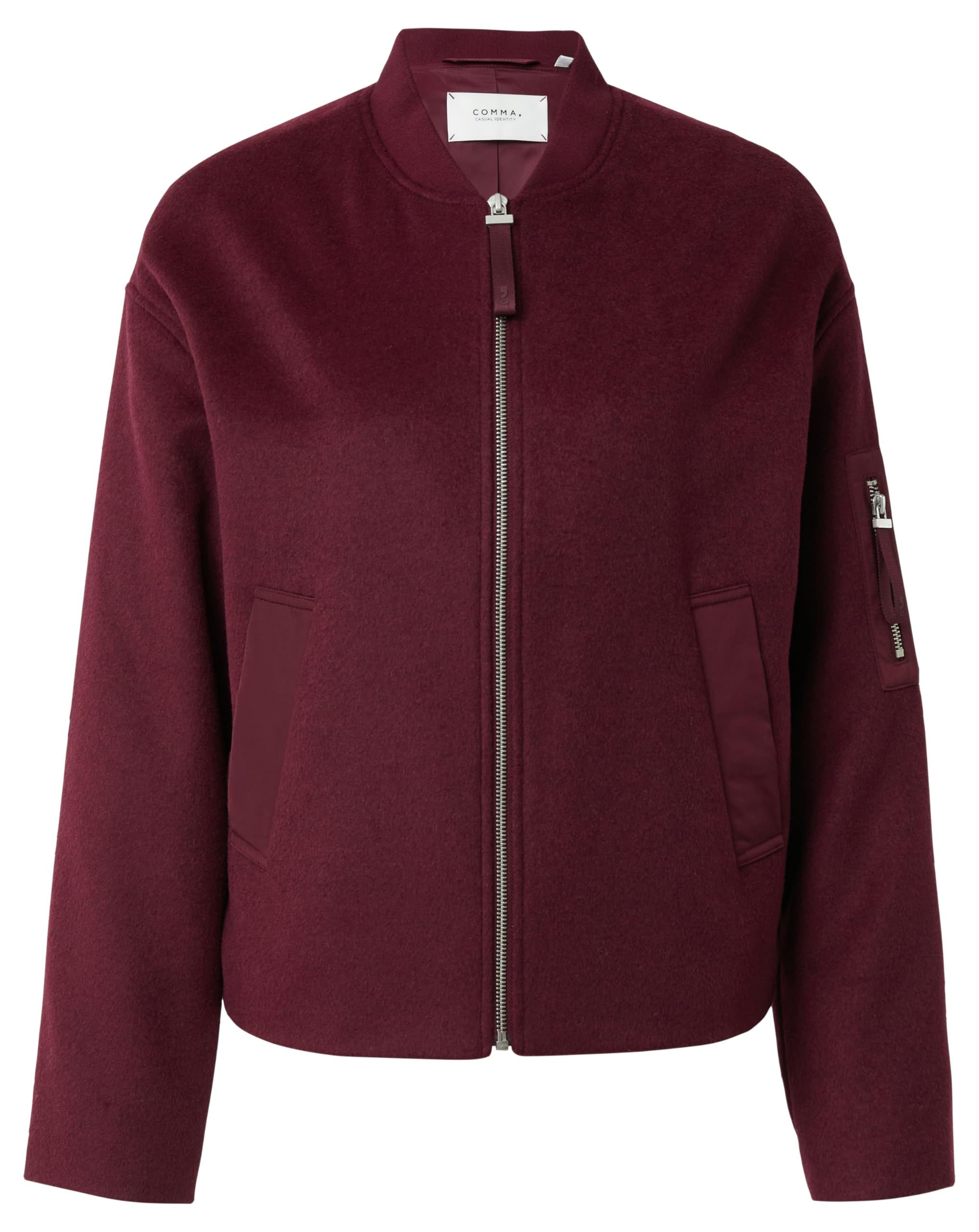 Comma Blouson aus Wollmix