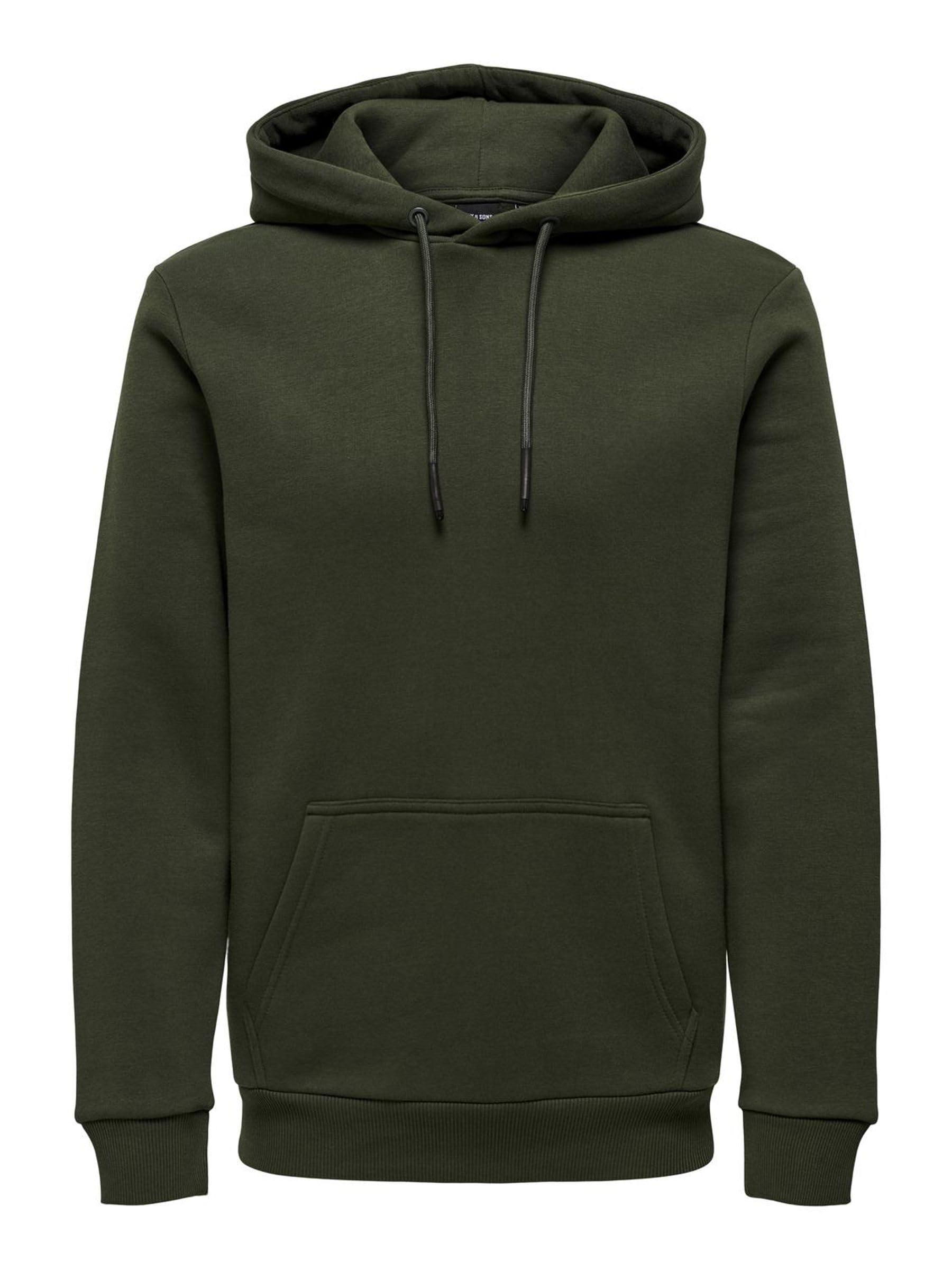 Only & Sons Men's Onsceres Noos Hoodie Hooded Sweatshirt, Rosin, XS