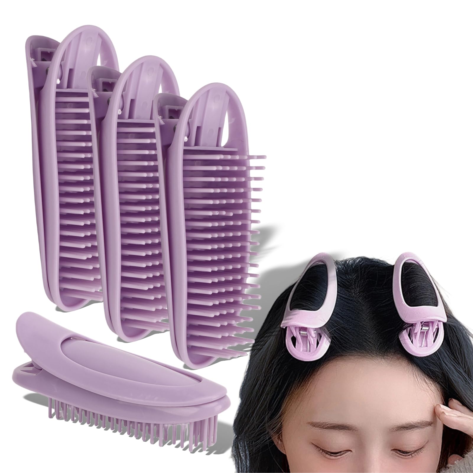4pcs Volumizing Hair Clips