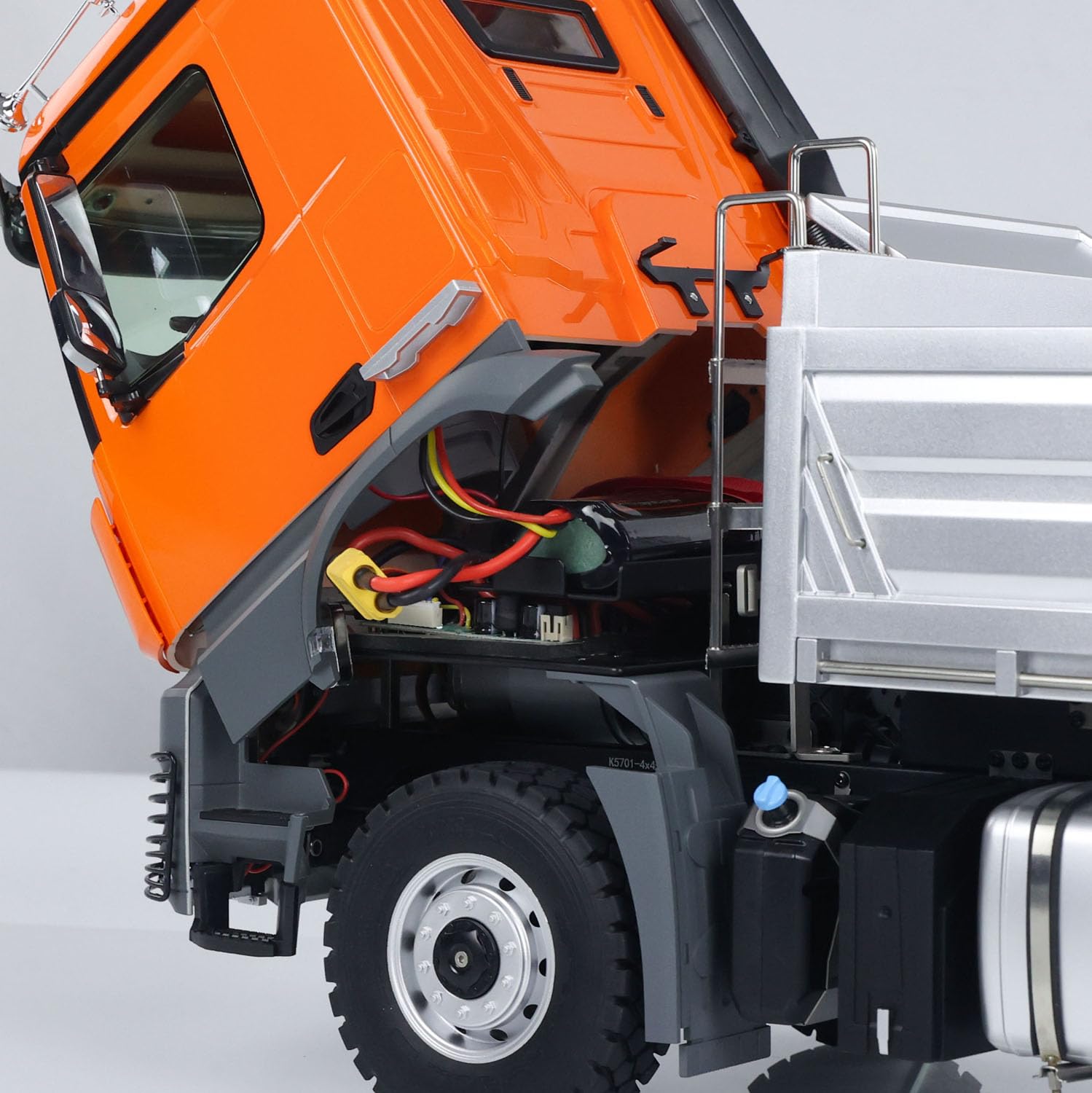 Wheelfun Kabolite 1/14 camion 4x4 RC ribaltabile con suono e luce