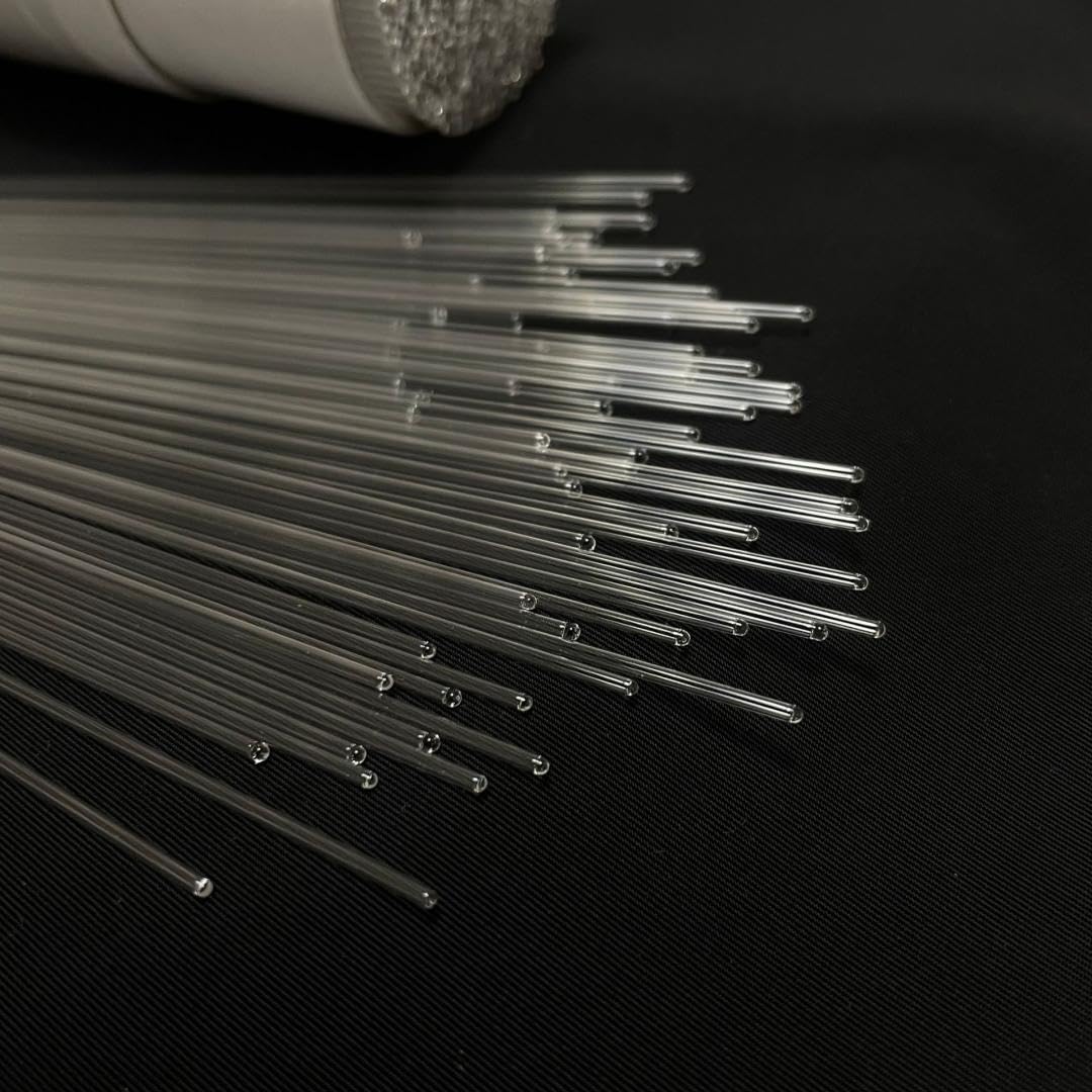 Glaskapillarröhrchen zur Schmelzpunktmessung – Material mit niedrigem Borosilikatgehalt,(0.4mmx100mm 1000pcs)