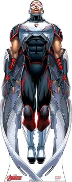 Cardboard People Falcon Life Size Cardboard Cutout Standup - Marvels Avengers Animated